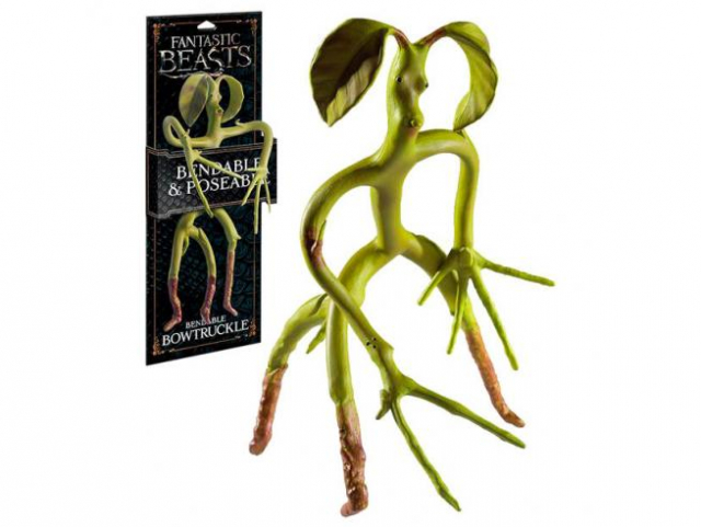 Noble Collection Bøyelig Bowtruckle - Fantastic Beasts