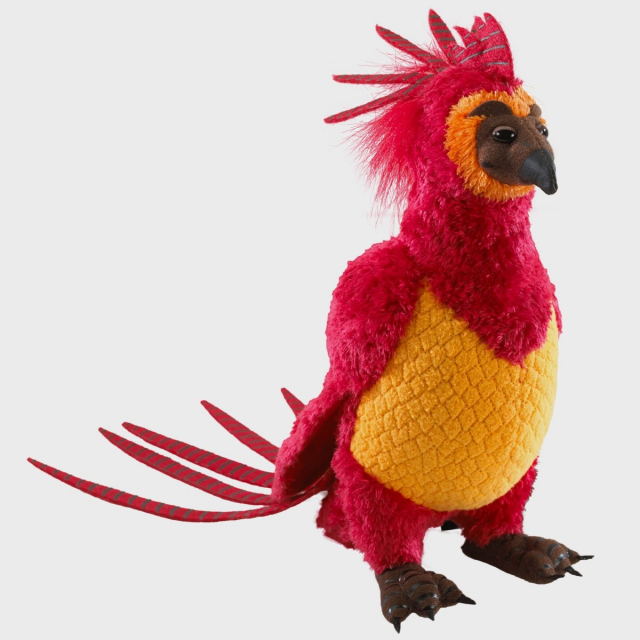 Noble Collection Fawkes Føniks liten plysj - Harry Potter