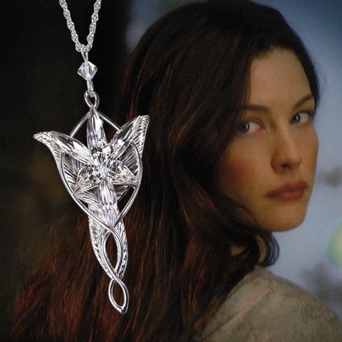 Noble Collection Réplica - Arwen Evenstar-anheng - Ringenes herre