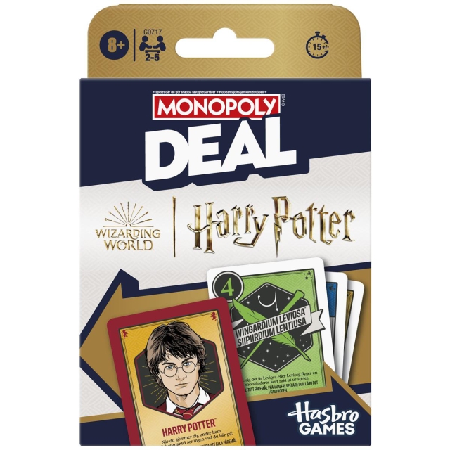 Hasbro gaming Kortspill Monopoly Deal Harry Potter (SE/FI)
