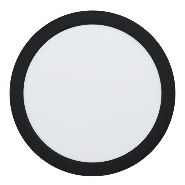 Eglo Fueva-Z Smart innfelt lys Ø21,6 cm - Svart, Zigbee & Bluetooth