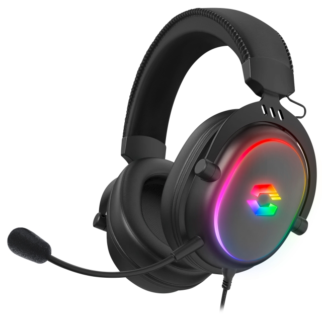 Speedlink CONUX RGB Stereo Gaming Headset - for PC/PS5/PS4/ Xbox Series X/S/Switch/OLED/Lite , svart