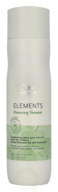 Wella Elements - Renewing Shampoo 250 ml With Aloe Vera