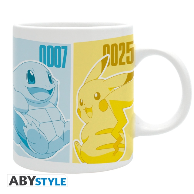 Abysse POKEMON-krus - Pikachu og Kanto-forretter - 320 ml