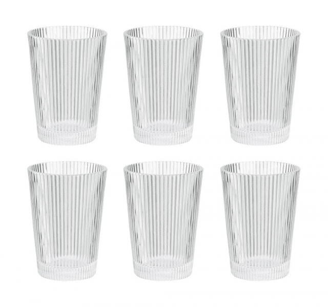 Stelton Pilastro Drikkeglass 24 cl (6 stk)