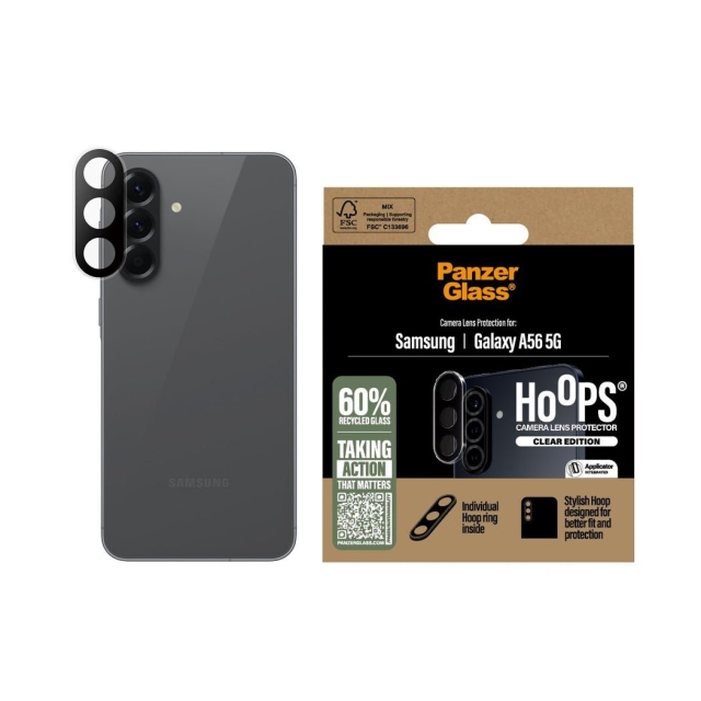 Panzer Glass - Hoops linse P Galaxy A55 5G, gjennomsiktig
