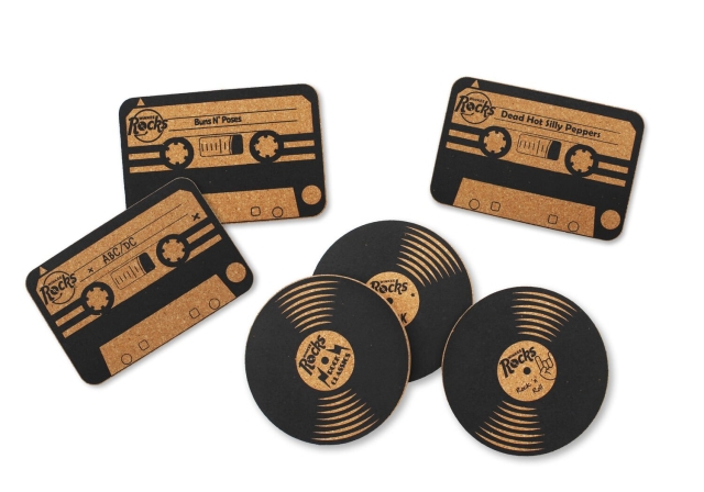 Winkee Rocks Underkop sett med 6 stk - Svart