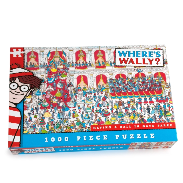 University Games Hvor er Wally - Har det gøy i Gaye Paree - 1000 brikker (710-5975)