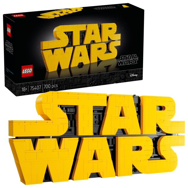 LEGO Star Wars TM - Mursteinbygget Star Wars™-logo (75407)