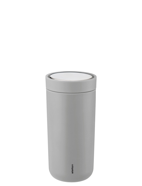 Stelton To-Go Click vakuumisolert kopp 0,4 l (lys grå)