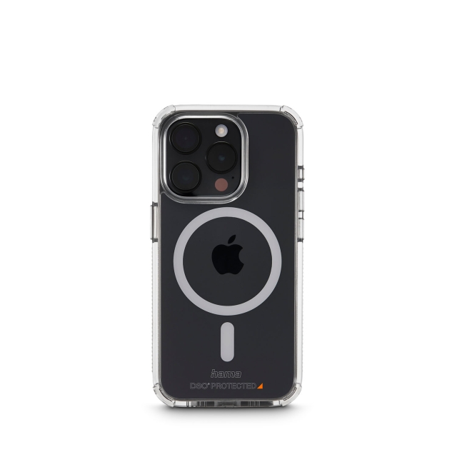 Hama Mobildeksel Extreme Protect iPhone 15 Pro MagCase Transparent