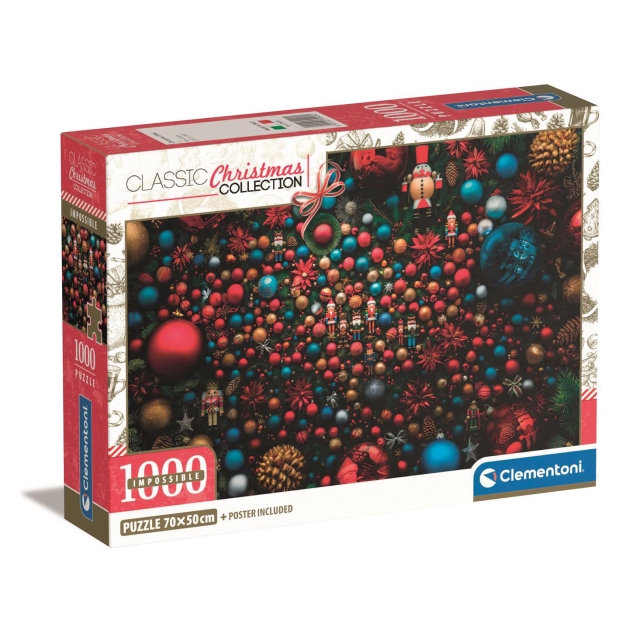 Clementoni Puslespill 1000 Pcs Impossible CB Christmas Vibes
