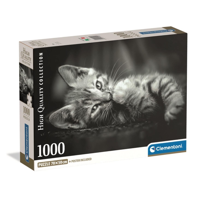 Clementoni Puslespill 1000 Pcs CB High Quality Collection Kitty