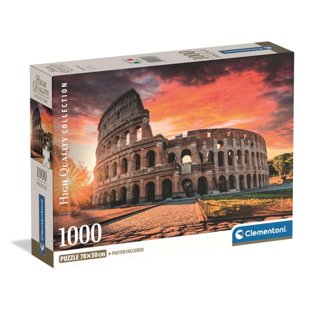 Clementoni Puslespill 1000 Pcs CB Roman Sunset