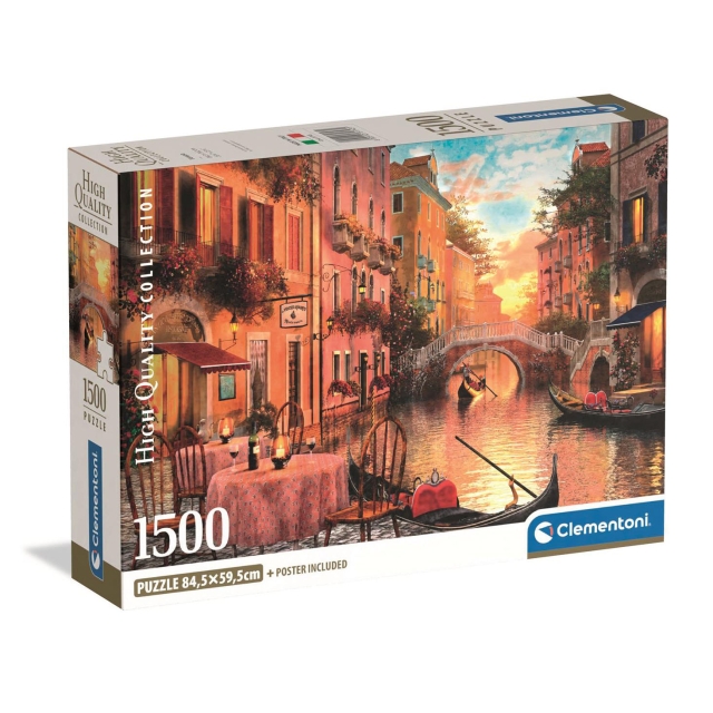 Clementoni Puslespill 1500 Pcs CB High Quality Collection Venezia
