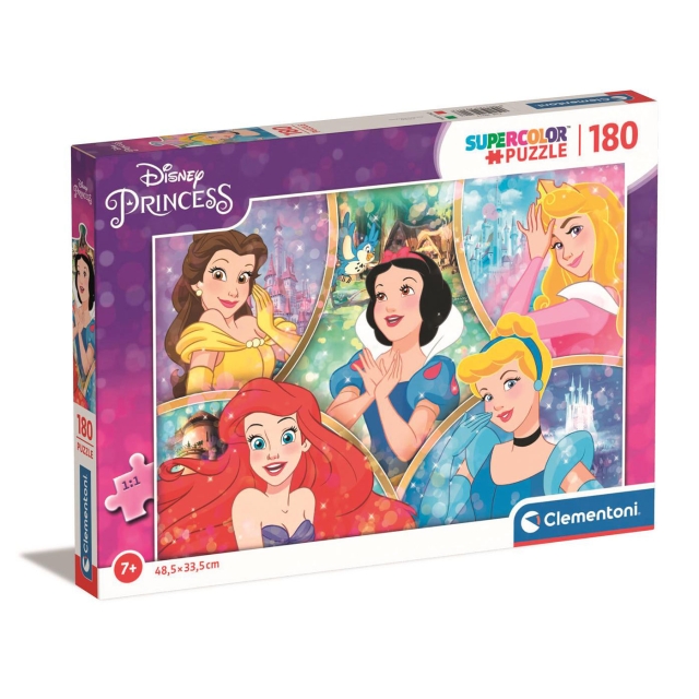 Clementoni Puslespill 180 Pcs Disney Princess