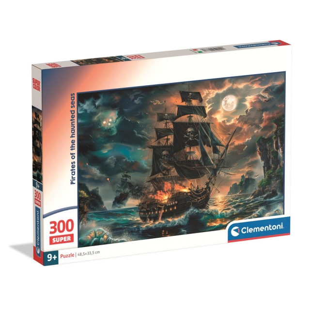 Clementoni Puslespill 300 Pcs Pirates Of The Haunted Seas