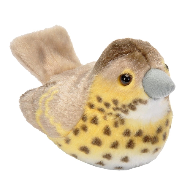 Wild Republic Kosedyr Bird With Sound 18 cm Måltrost