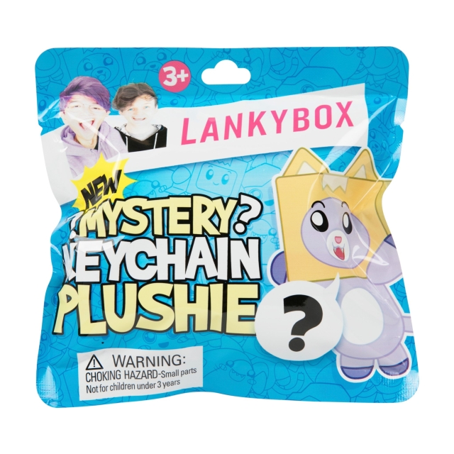 LankyBox Mystery Clip på plysj assortert (20132)
