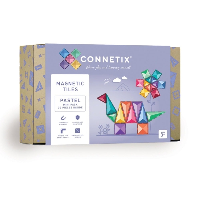 Connetix Pastell Minipakke 32 deler - (CT-P-00032-MI)