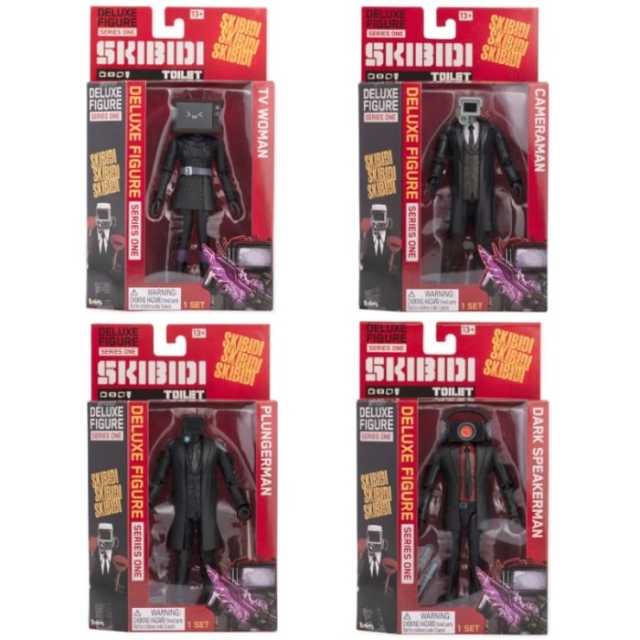 Skibidi Skibidi Toalett 15 cm Deluxe-figur - (1380)