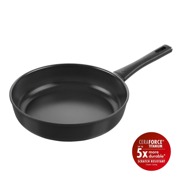 Zwilling Madura Plus keramisk sauterpanne - Sort - 28 cm