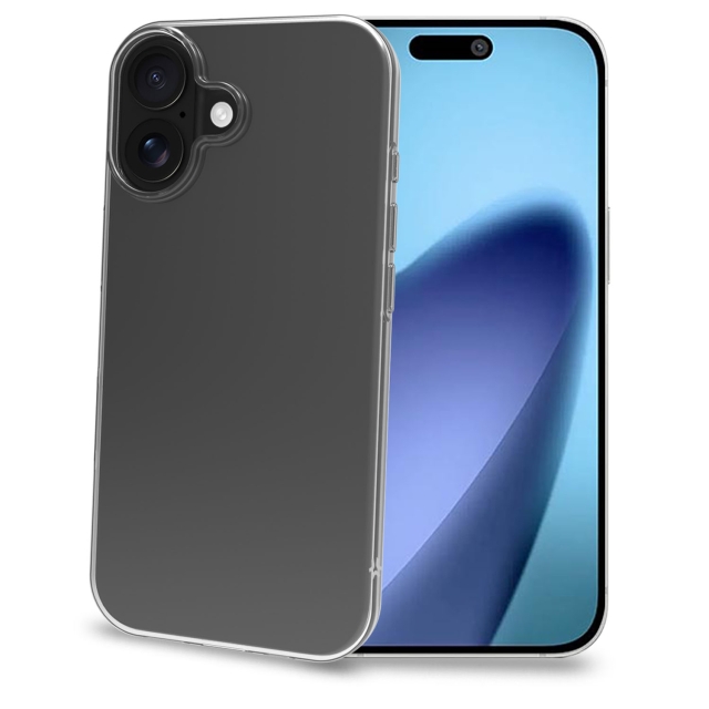 Celly Gelskin TPU Cover iPhone 17 Transparent