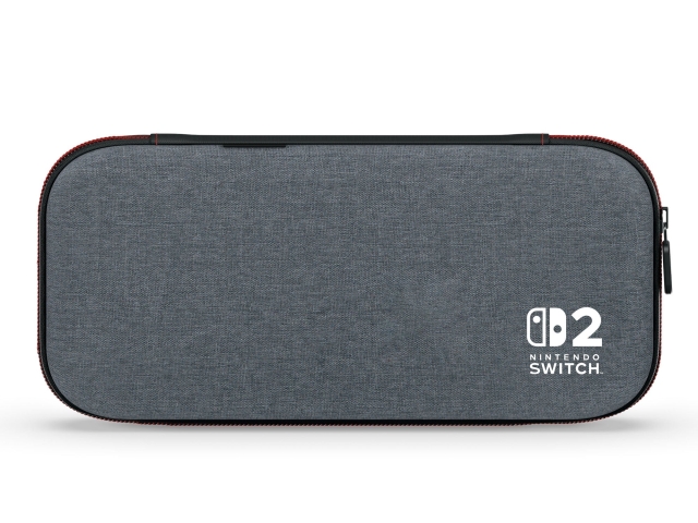 PowerA Slim Case for Nintendo Switch 2 - Mørk lynggrå