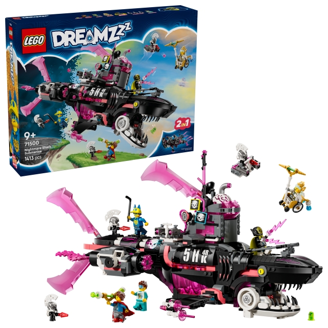 LEGO DREAMZzz - Mareritt-ubåt med hai (71500)