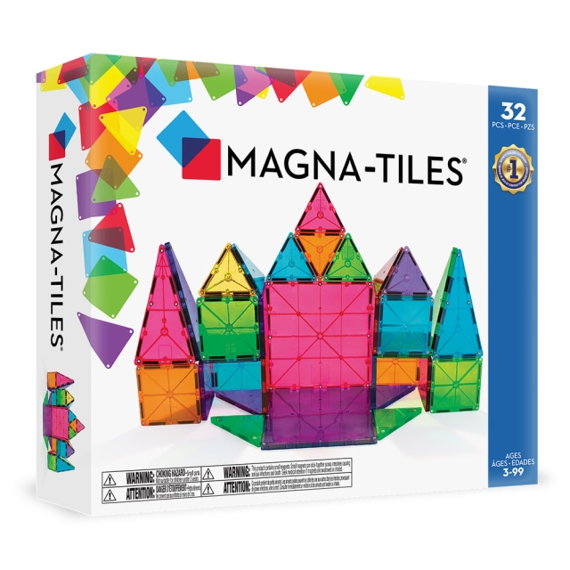 Magna Tiles MAGNA-TILES - Klassisk sett med 32 brikker (90208)