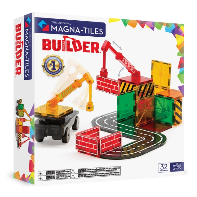 Magna Tiles MAGNA-TILES - Builder 32-delt sett (90226)