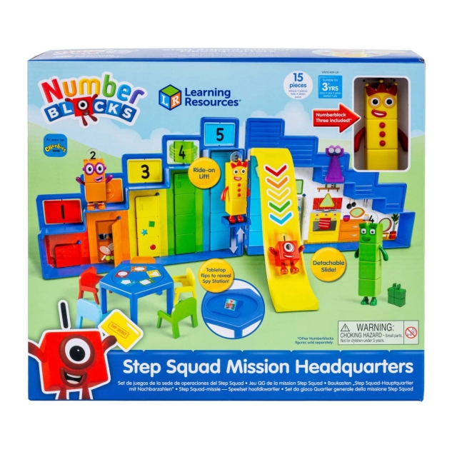 Learning Resources Numberblocks Step Squad oppdragshovedkvarter (HM95404-SCA)