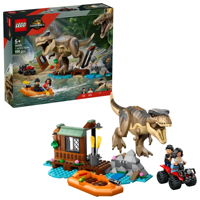 LEGO T. rex-elveflukt (6533325)