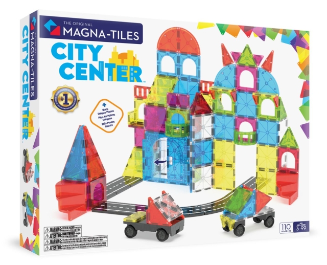 Magna Tiles MAGNA-TILES - Bysentrum 110 stk (90364F)