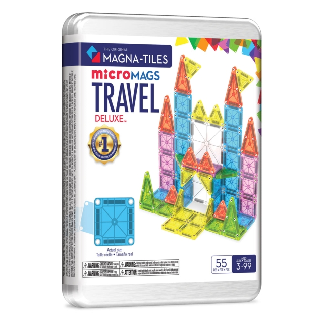 Magna Tiles Magna-Tiles - Reisesett Deluxe™ 55-delers sett (90365)