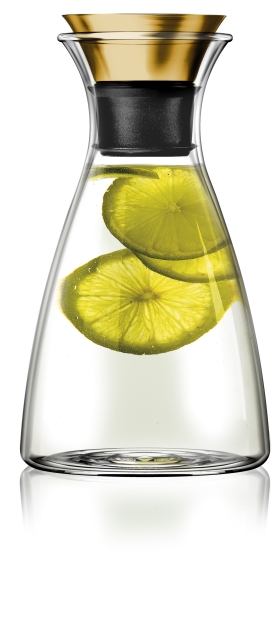 Eva Solo Karaffel dryppfri 1,0 l messing