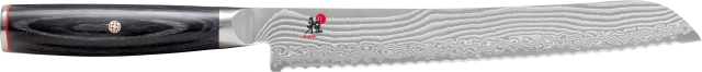 Miyabi 5000 FC-D Brødkniv, takket egg - Sort - 24 cm