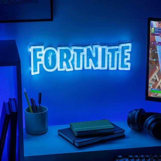 Paladone Fortnite veggmontert LED-lys i neon