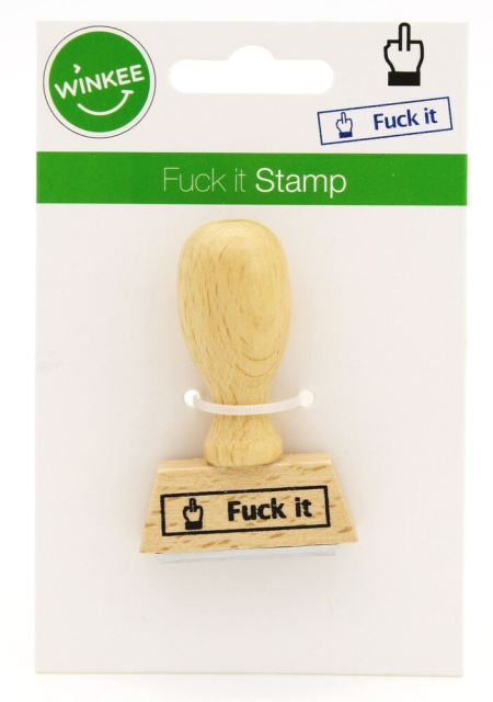 Winkee Fuck It-stempel