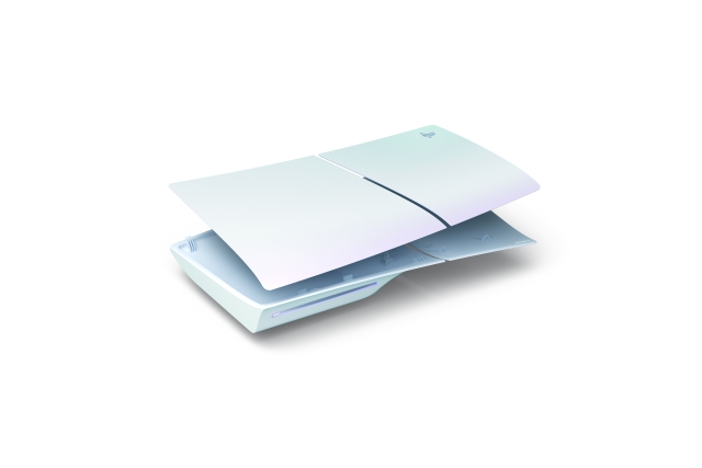 Sony PlayStation 5-deksel (Slim) - Chroma Pearl
