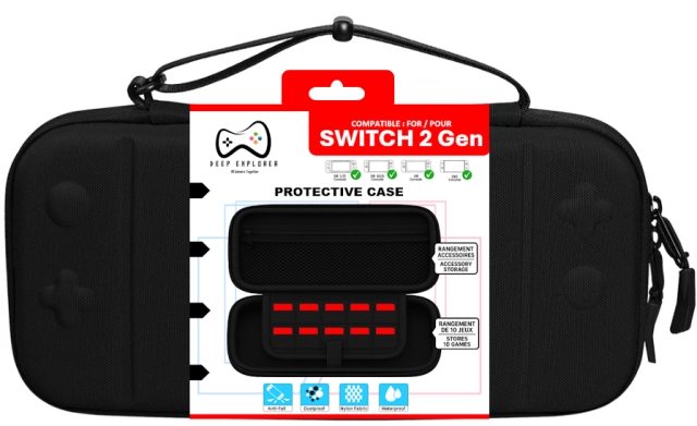 Deep Explorer Beskyttelsesveske i svart