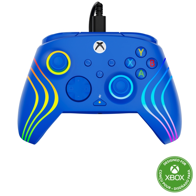 Turtle Beach Afterglow Wave kablet kontroller - blå