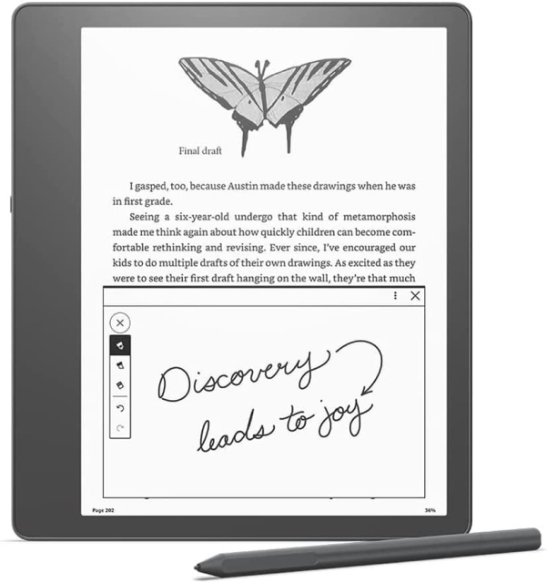 Amazon Kindle Scribe 10,2 16Gb med Basic Pen, svart med annonser