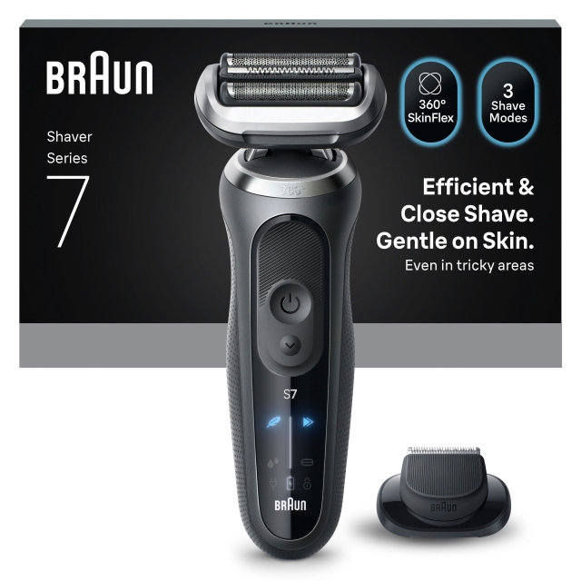 Braun Series 7 elektrisk barbermaskin - grå