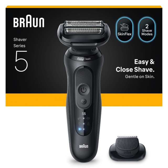 Braun Series 5 elektrisk barbermaskin - svart