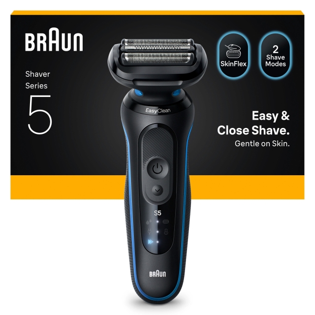 Braun Series 5 elektrisk barbermaskin - blå