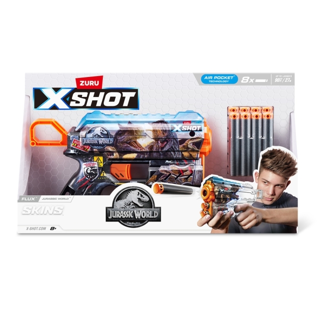 X-Shot Skins - Flux Jurassic (8 piler) (36755-S001)