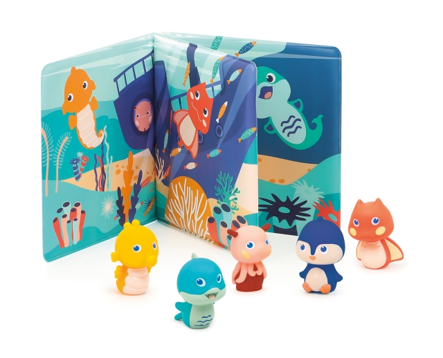 LUDI Badebok og fingerfigurer - (LU40018)
