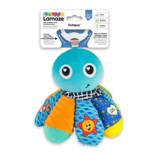 Lamaze Clip & Go Salty Sam blekkspruten - (941-27514)