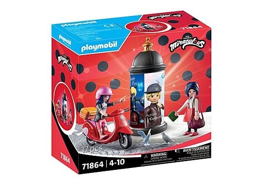 Playmobil Mirakuløst - scootertur i Paris (71864)